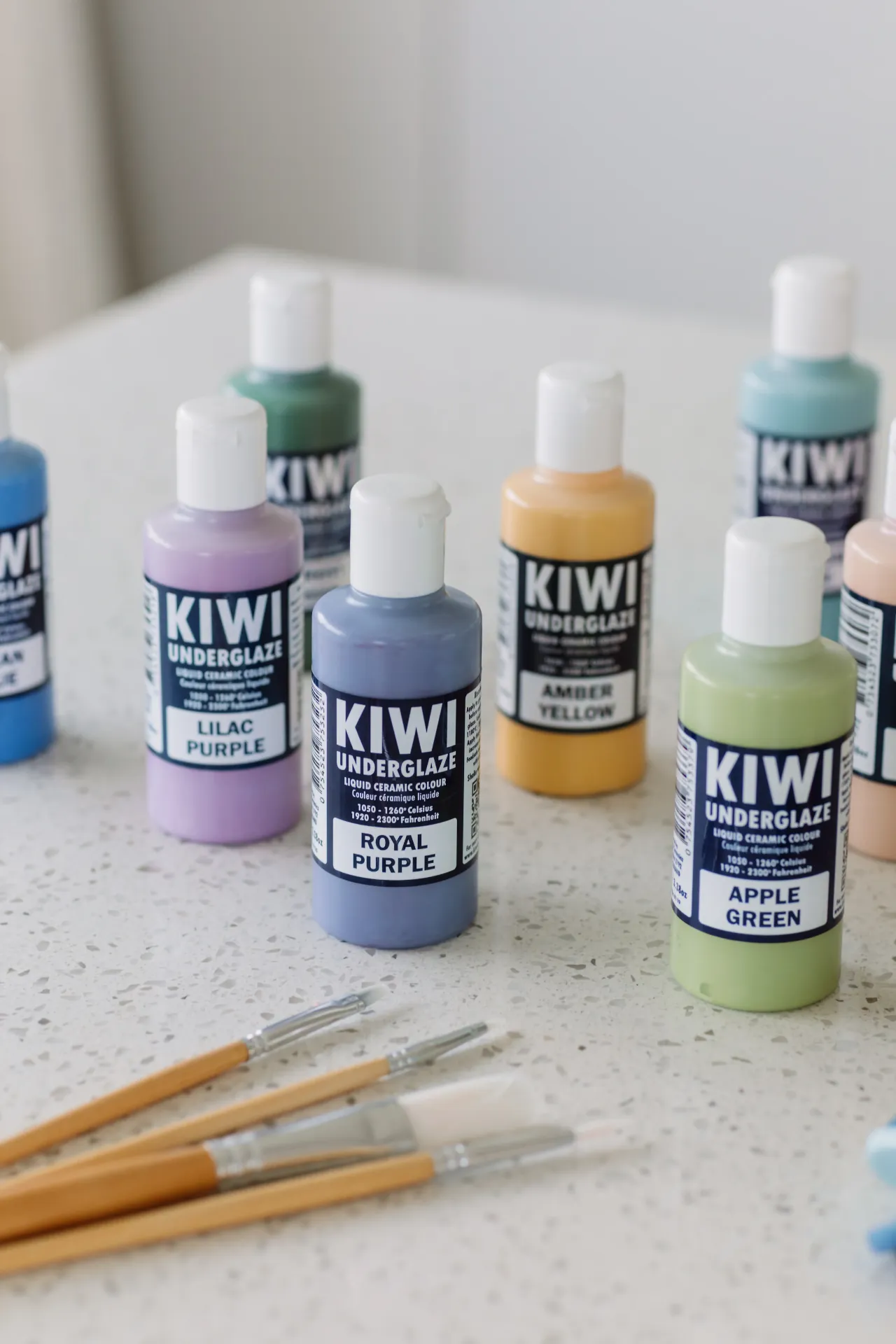 [UGD00-SET] Kiwi Underglaze Set of all 50 colors - 100ml