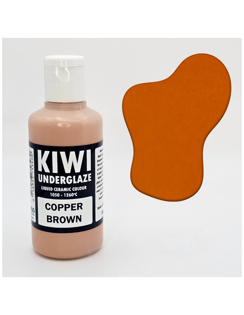 [UGD07-100] Kiwi Underglaze Copper Brown (100 ml)