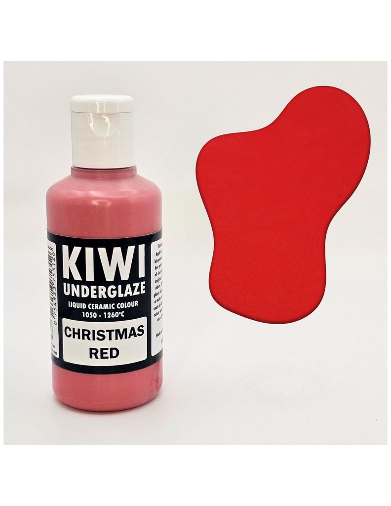 [UGD38-100] Kiwi Underglaze Christmas Red (100 ml)