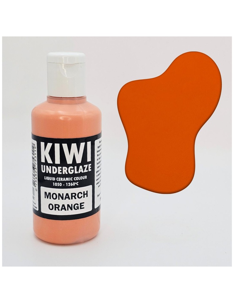 [UGD39-100] Kiwi Underglaze Monarch Orange (100 ml)
