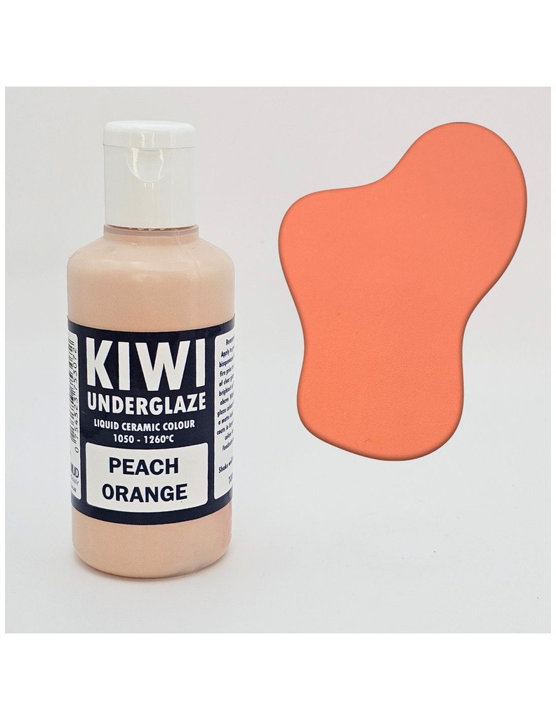 [UGD43-100] Kiwi Underglaze Peach Orange (100 ml)